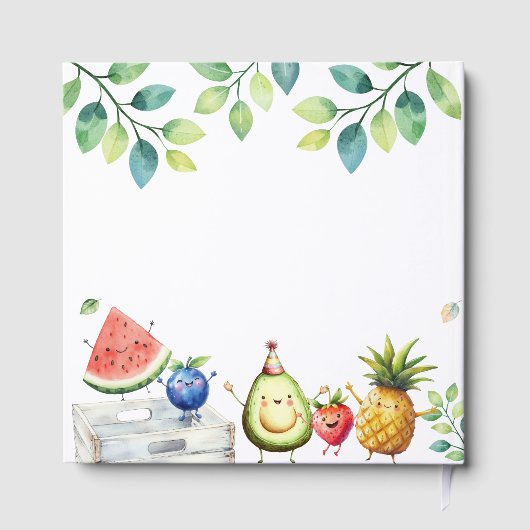 Twee-tti Frutti Dansen Fruit 2e Verjaardagsfeest Gastenboek (Achterkant)