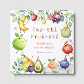 Twee-tti Frutti Dansen Fruit 2e Verjaardagsfeest Gastenboek (Voorkant)