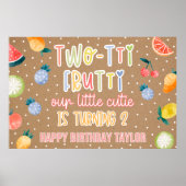 Twee-tti Frutti Fruit Tweede Verjaardag Kraft Papi Poster (Voorkant)