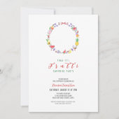 Twee-tti Frutti Verrassing Verjaardagsfeest Kaart (Voorkant)