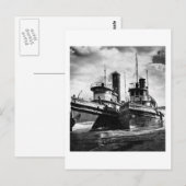 Twee Tugs Briefkaart (Voorkant / Achterkant)