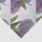 Twee tulpen ondersteboven opt.2 tissuepapier (Detail)