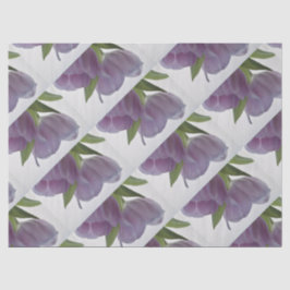 Twee tulpen ondersteboven opt.2 tissuepapier