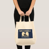 Twee Tunnels Boodschappentas Tote Bag (Voorkant (product))