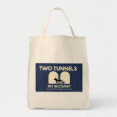 Twee Tunnels Boodschappentas Tote Bag (Voorkant)