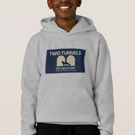 Twee Tunnels Kids Hoodie (Voorkant)