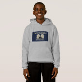 Twee Tunnels Kids Hoodie (Voorkant volledig)