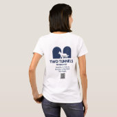 Twee Tunnels T-shirt (Achterkant volledig)
