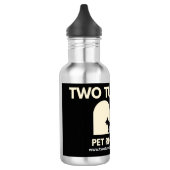 Twee Tunnels-waterfles Waterfles (Links)