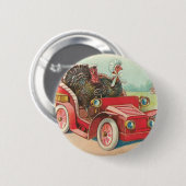 Twee Turkse ritten Ronde Button 5,7 Cm (Voorkant /achterkant)