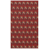 Twee Turtle Duiven Uitknip Sjabloon Retro Stijl 7 Tafelkleed (Voorkant)