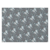 Twee Turtle Duiven Uitknippen Sjabloon-Stijl Tafelkleed (Voorkant (Horizontaal))