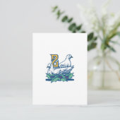 Twee Turtledoves Briefkaart (Staand voorkant)