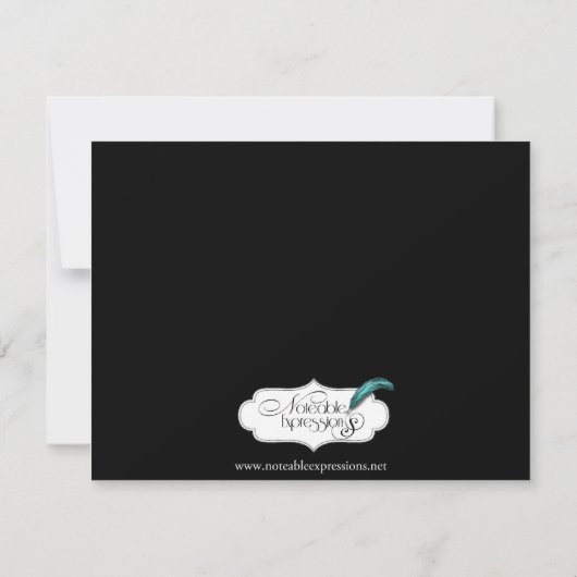 Twee Tuxedos met het Verloving van de Roodrode Roo Kaart (Achterkant)