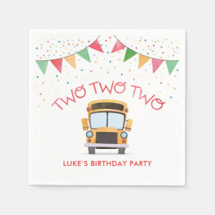 Twee Twee Verjaardagsfeest Tafelservet Servet