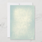 Twee uilen in de liefde & boomtak repetitie diner kaart (Achterkant)