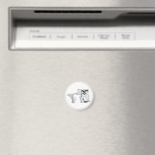 Twee uilen  magneet (Insitu (Vaatwasser))