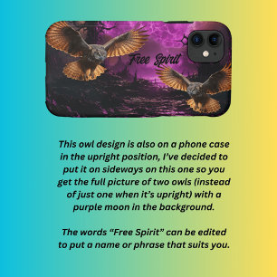 Twee uilen thema Case-Mate iPhone case