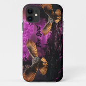 Twee uilen thema Case-Mate iPhone case (Achterkant)