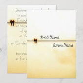 TWEE - Uitnodiging (Voorkant / Achterkant)