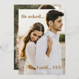 Twee uitnodiging van de FotoEngagement Party