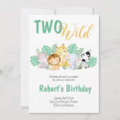 Twee uitnodigingen tot het indienen van twee Wild  (Voorkant)