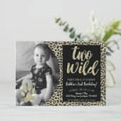 Twee uitnodigingen tot het indienen van twee Wild  (Staand voorkant)