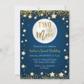 Twee uitnodigingen voor de Moon Navy, 2e verjaarda (Voorkant)