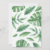 Twee uitnodigingen voor een wild verjaardagsfeest (Achterkant)