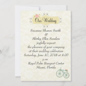 Twee uitnodigingen voor het huwelijk (Achterkant)