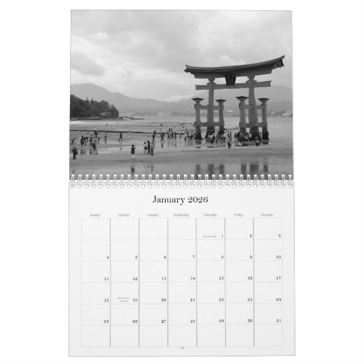 TWEE UITZICHTEN MIYAJIMA KALENDER (Jan 2026)