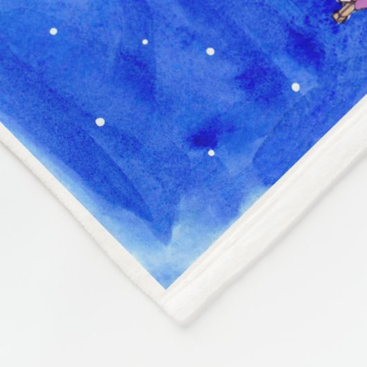 Twee Uitzichten New Orleans Fleece Blanket (Hoek)