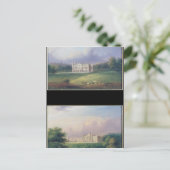 Twee Uitzichten van Apley Priory Briefkaart (Staand voorkant)