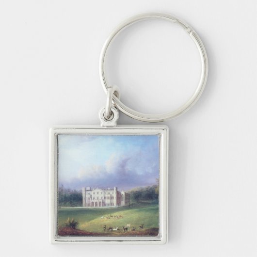 Twee Uitzichten van Apley Priory Sleutelhanger (Voorkant)
