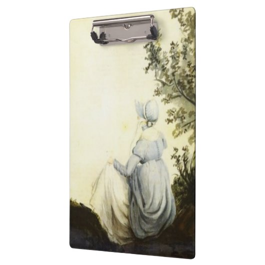 Twee uitzichten van Jane Austen Klembord (Links)