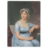 Twee uitzichten van Jane Austen Klembord (Achterkant)