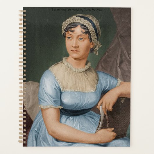Twee uitzichten van Jane Austen Planner (Voorkant)