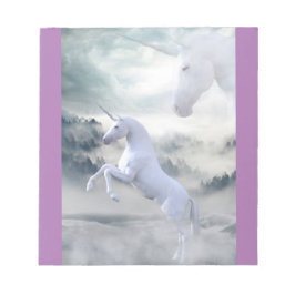 Twee Unicorns Notitieblok