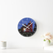 Twee uur vuurtoren ronde klok (Huis)