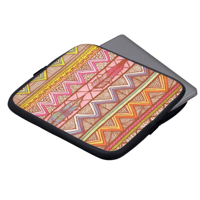 Twee vaders... laptop sleeve (Voorkant top)