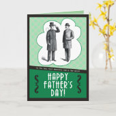 Twee vaders Vaderdag Kaart (Gele Bloem)