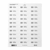 TWEE VADERS ZIJN BETER DAN ÉÉN ETIKET (Full Sheet)