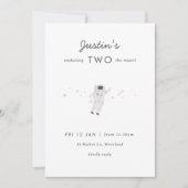 Twee van de 2e verjaardag van de Mon Space Party Kaart (Voorkant)