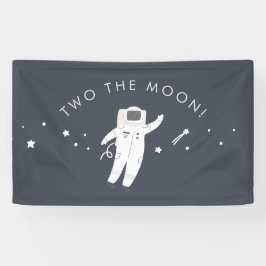 Twee van de 2e verjaardag van de Mon Space Party Spandoek