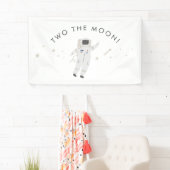 Twee van de 2e verjaardag van de Mon Space Party Spandoek (Insitu)