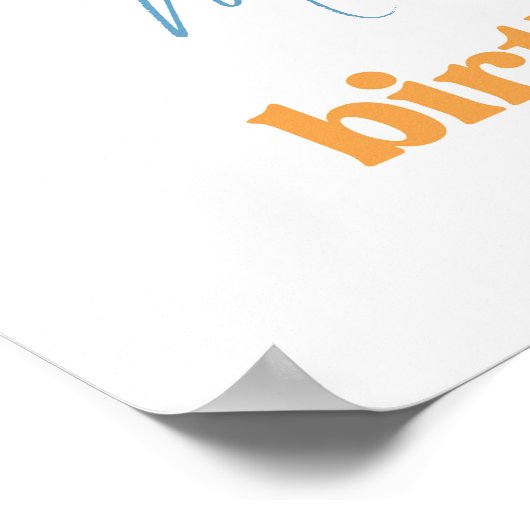 Twee van de Maan Party Welkomstbord Poster (Hoek)