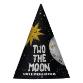 Twee van de Mon Kids Birthday Party Feesthoedjes (Voorkant)