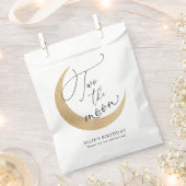 Twee van de Moon Birthday Bedankzakje (Geknipt)