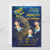 Twee van de tweede verjaardag van de maan kaart (Voorkant)