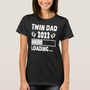 Twee van de tweelingse vaders vader van 2022 verwa t-shirt
